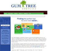 Tablet Screenshot of gumtreemortgage.com